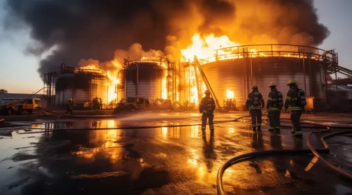 درباره آتش نشانی صنعتی